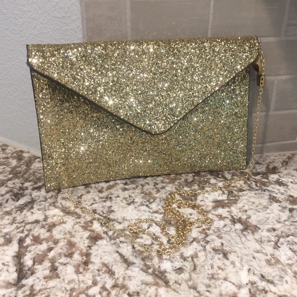 Envelope Clutch Cross Body Bag - Picture 1 of 7